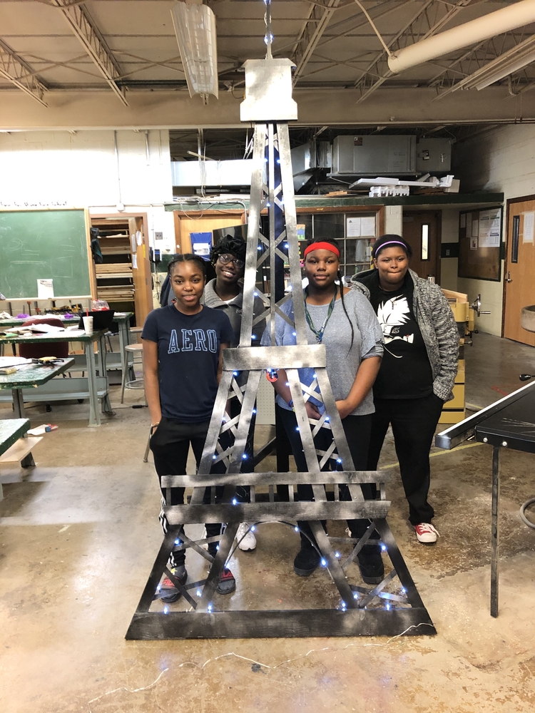 Homecoming Eiffel Tower Photo Op