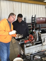 Shop students enjoy Belleville Construction Expo.